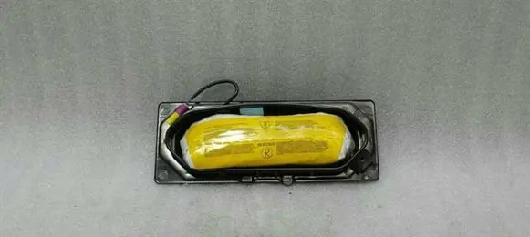 Front door airbag