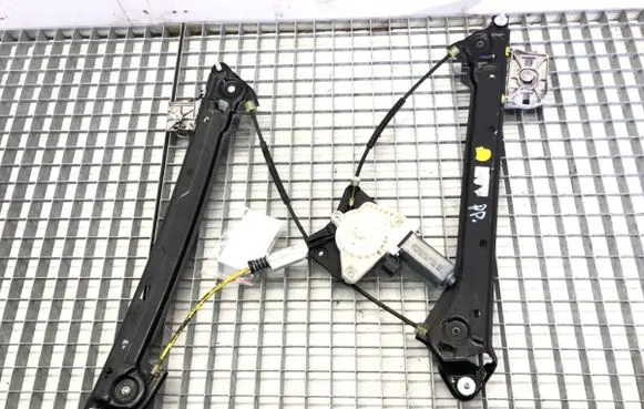 Front door window regulator with motor