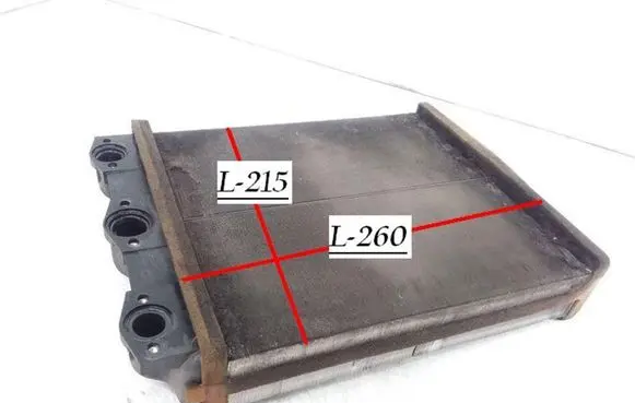 Mercedes-Benz E W124 Heater blower radiator E12483372