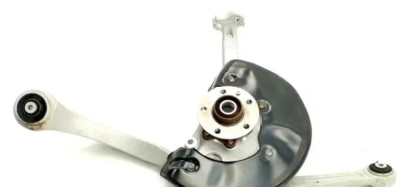 Audi A8 S8 D2 4D Front wheel hub spindle knuckle 4H0407242L