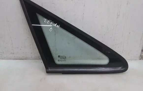 Opel Zafira A Front door vent window glass four-door 43R007022