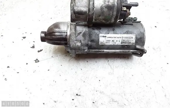 Fiat Doblo Starter motor 51880229