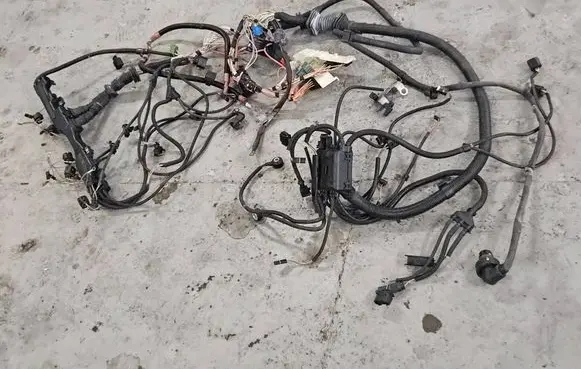 BMW 5 E60 E61 Engine installation wiring loom 7574054 2F112114