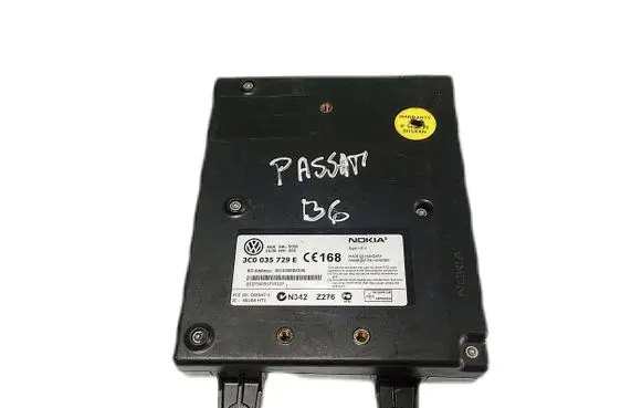 Volkswagen PASSAT B6 Bluetooth control unit module 3C0035729E