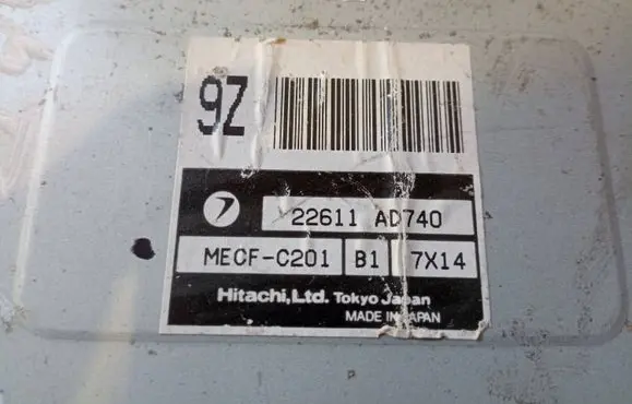 Subaru Impreza I Engine control unit/module 22611AD740 MECFC201