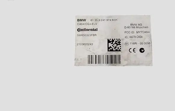 BMW 5 F10 F11 CAS control unit/module 5WK50323FBR