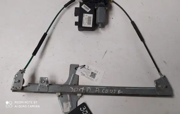 Peugeot 307 Front door window regulator with motor 9637139380 9637131180 0130821766