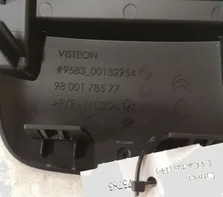 Citroen C4 Cactus Other interior part 9800178577