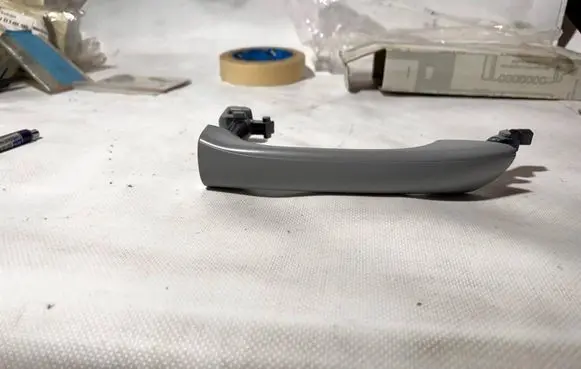 Mercedes-Benz E W211 Rear door exterior handle A2117601770 0142860038