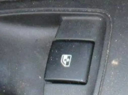Opel Adam Quarter vent window switch 