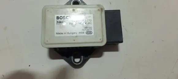 Jaguar XF X250 ESP acceleration yaw rate sensor 8W8314B296AC 7014631 0265005772