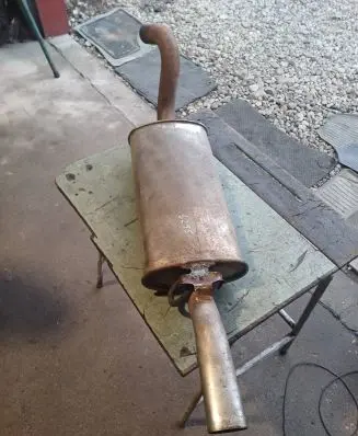Audi 80 90 B3 Rear muffler/silencer tail pipe 40030197 893120