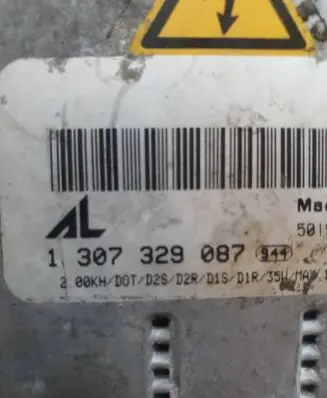 Mercedes-Benz S W220 Headlight ballast module Xenon 1307329087 50191905030789