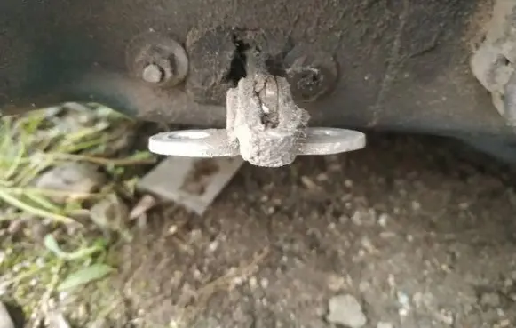 Citroen Xsara Front door check strap stopper 