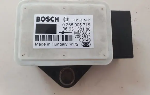 Citroen C5 ESP acceleration yaw rate sensor 9663138180
