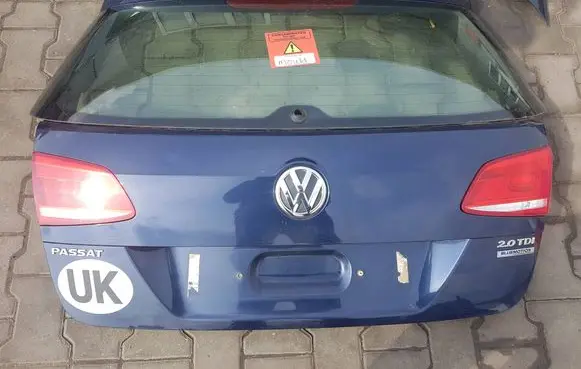 Volkswagen PASSAT B7 Tailgate/trunk/boot lid 
