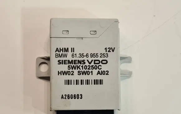BMW X3 E83 Tow bar trailer control unit/module 61356955253