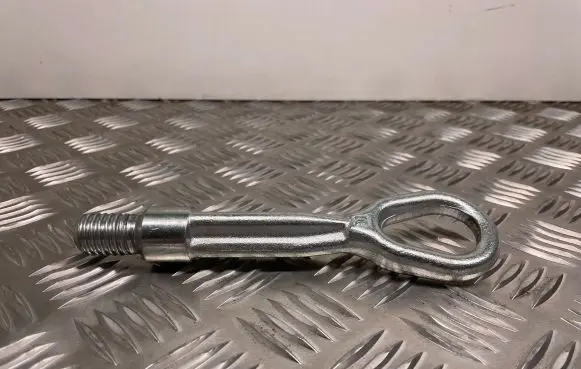 Towing hook eye