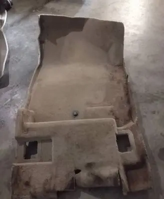 Cadillac SRX Front floor mat 20871799