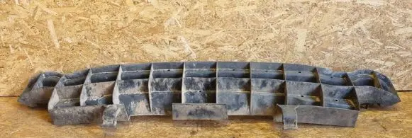 Citroen Xsara Picasso Rear bumper support beam 9631247780