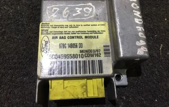 Ford Mondeo MK II Airbag control unit/module 97bg14b056dd