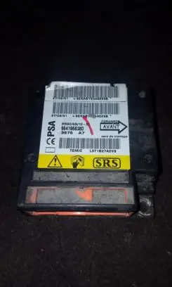 Citroen C5 Airbag control unit/module 9641968380 mrscg3l10x4