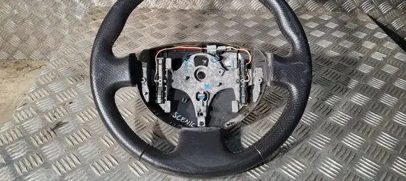 Renault Scenic II - Grand scenic II Steering wheel 8200106306F 8200282593A