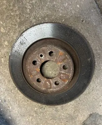 Peugeot 807 Rear brake disc