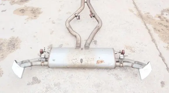 BMW X6 E71 Muffler/silencer 7646114 7591218 18307646114