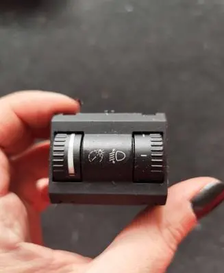 Skoda Superb B6 (3T) Headlight level height control switch 3T0941333