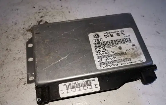 Audi A6 S6 C5 4B Gearbox control unit/module 4B0927156BL 0260002514