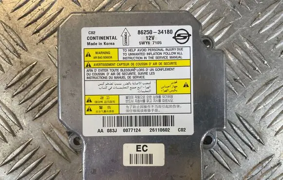 SsangYong Korando Airbag control unit/module 8625034180 26110602 5WY67105