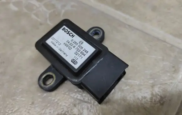 BMW X5 E53 ESP acceleration yaw rate sensor 0265005248 34526753694