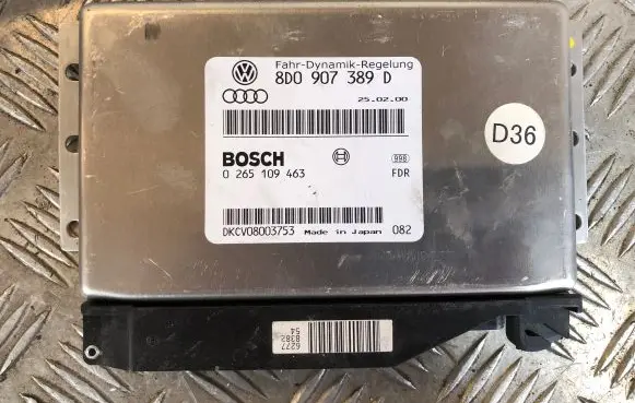 Audi A6 S6 C5 4B ESP (stability system) control unit 8D0907389D 0265109463 DKCV08003753