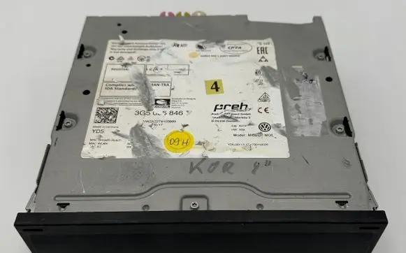 Volkswagen Golf VIII Navigation unit CD/DVD player 3G5035846