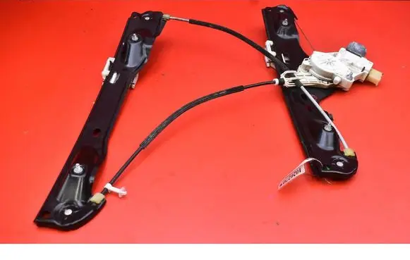 Front door window regulator with motor