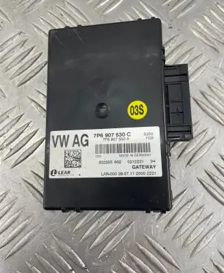 Volkswagen Touareg II Gateway control module 7P6907530A 7P6907530C 532355832