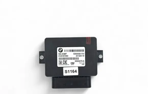 BMW 5 F10 F11 Hand brake control module 6858017 34436858017 EB685801701