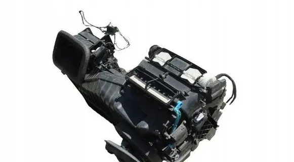 Interior heater climate box assembly