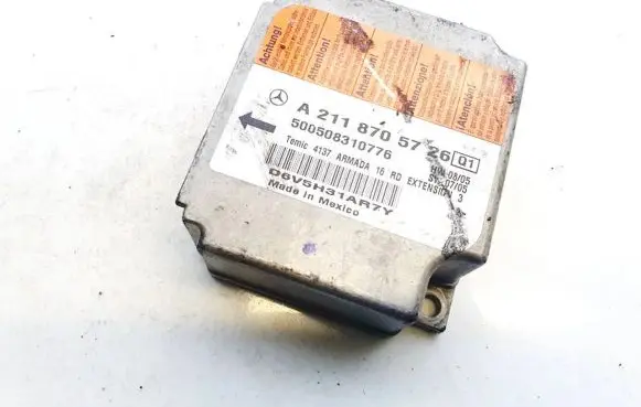 Mercedes-Benz CLS C219 Airbag control unit/module a2118705726 500508310776