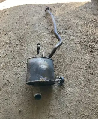 BMW X5 E53 Muffler/silencer 7502187