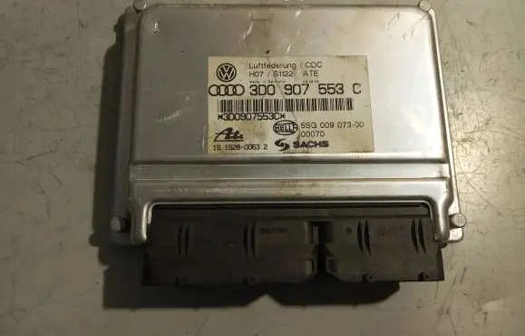 Volkswagen Phaeton Air suspension control unit module (rear) 3D0907553C 5SG00907300