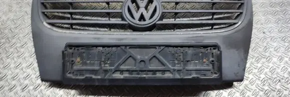 Volkswagen Touran I Front bumper upper radiator grill 1t0853651gm
