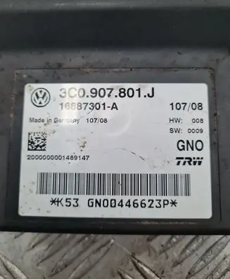 Volkswagen PASSAT B6 Hand brake control module 3C0907801J