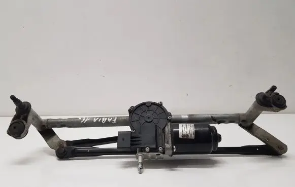 Skoda Fabia Mk3 (NJ) Front wiper linkage and motor 6V1955023A 5JB955113 443122389017