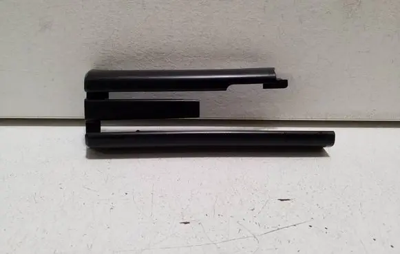 Porsche Taycan 9J1 Front driver seat rail trim 9J1881479