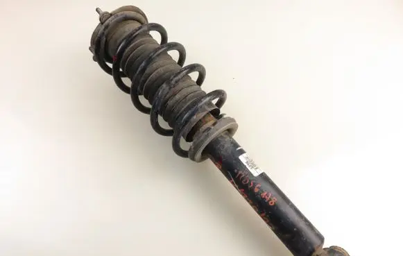 Peugeot 407 Front shock absorber with coil spring