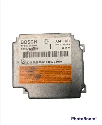 Mercedes-Benz S W220 Airbag control unit/module 0285001443 2208203085