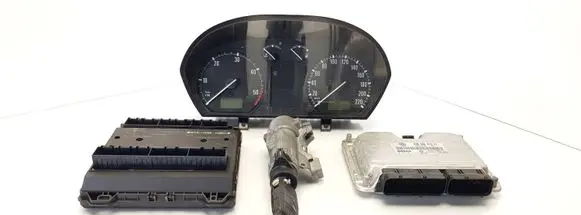Skoda Fabia Mk1 (6Y) Engine ECU kit and lock set 6Y0920870D 038906019KT 4B0905851C