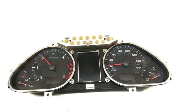 Audi A6 S6 C6 4F Speedometer (instrument cluster) 5550007301